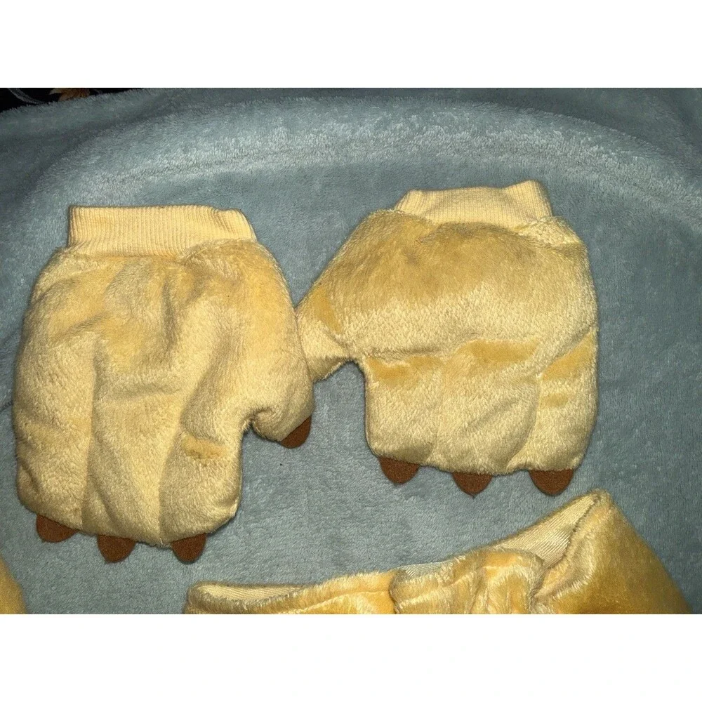 DISNEY STORE SIMBA LION KING PLUSH COSTUME BABY TODDLER SIZE 3T 3 YEARS RARE